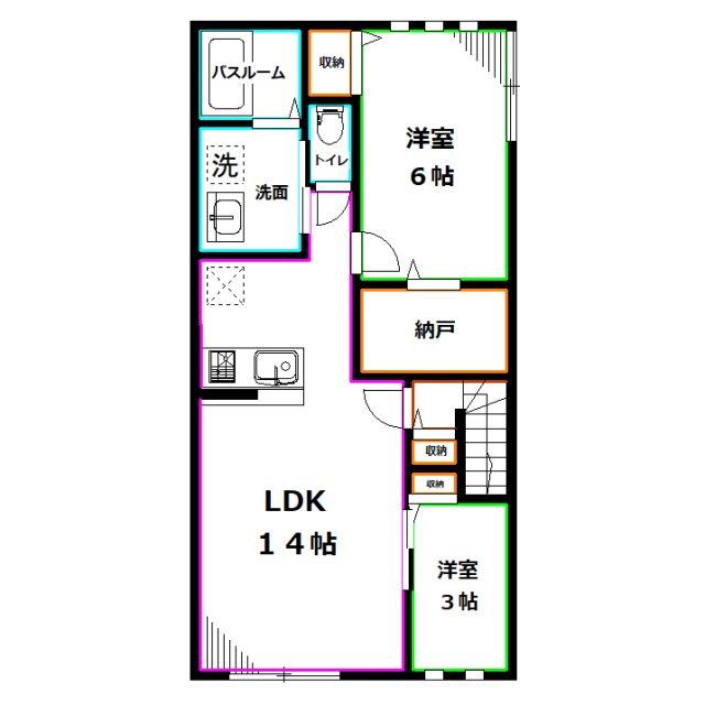 シュゼル 間取り