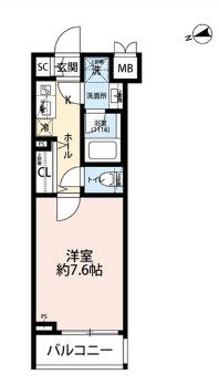プレール・ドゥーク西荻窪 間取り