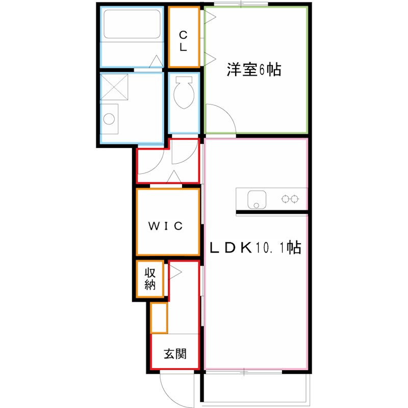 ナテューるフルーる 間取り
