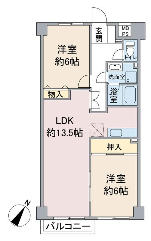 吉祥寺北町ハイム 間取り
