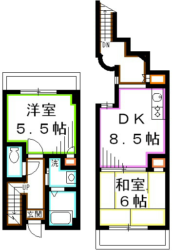 三鷹ハイデンス 間取り