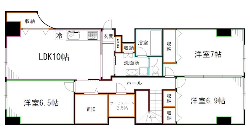 アークビル西新宿 間取り