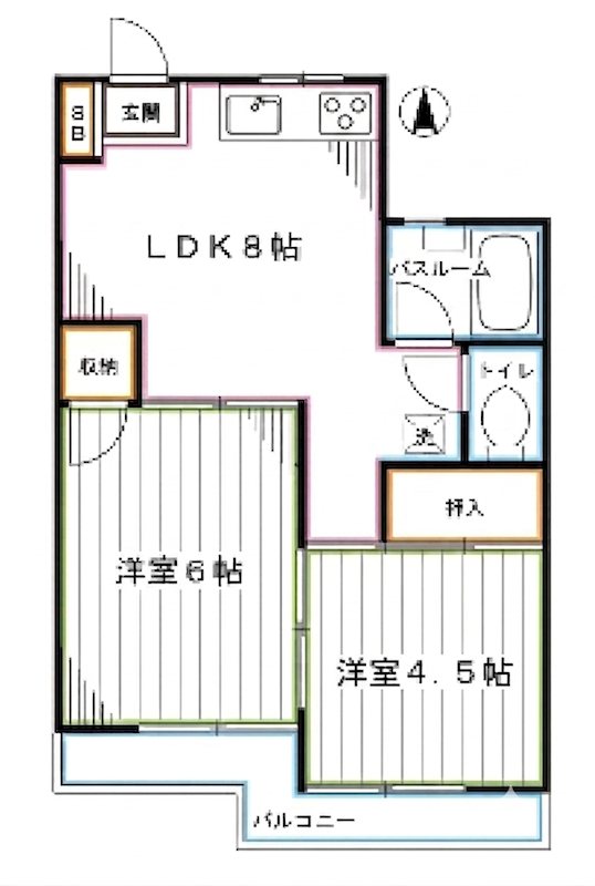コーポＭ 間取り