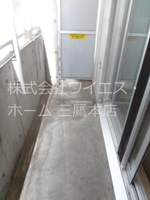 三鷹ハイデンス　 ベランダ
