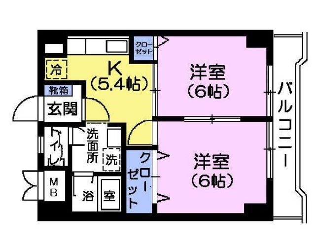 ドネグレイス立川ビル 間取り