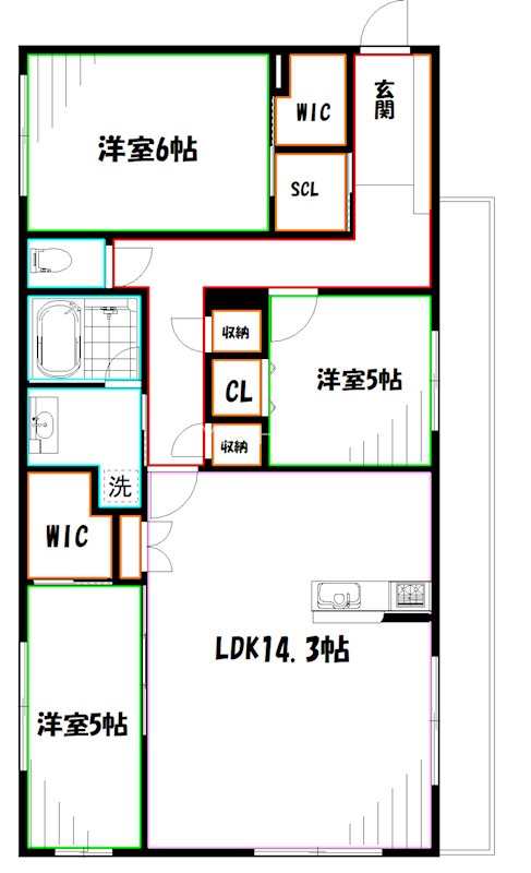 Branche 間取り