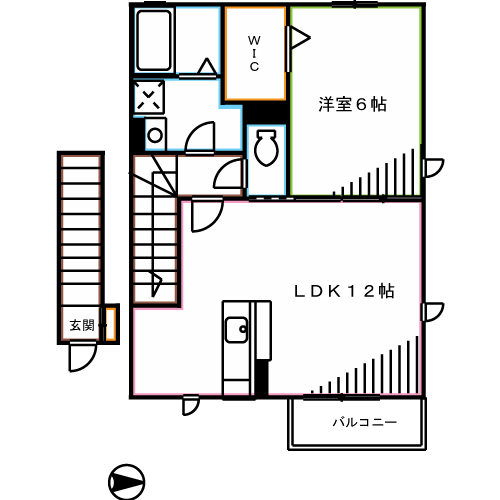 サン・ボヌール 間取り