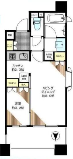 ダイナシティ新中野 間取り