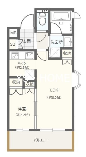 ダイナシティ新中野 間取り