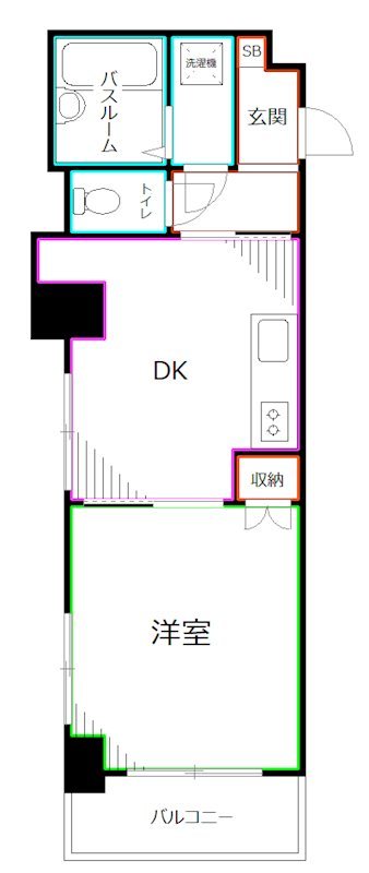 プラスム荻窪 間取り