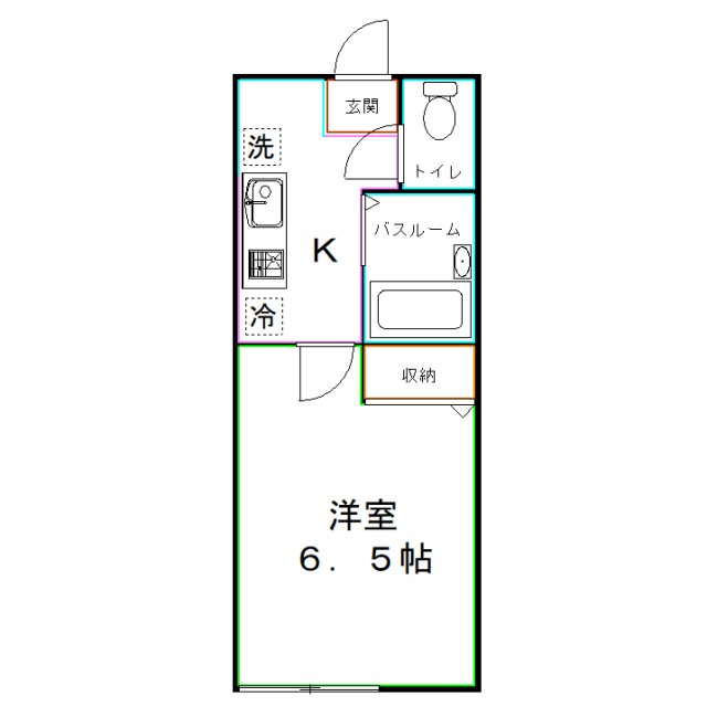 東京都国分寺市東戸倉１丁目 間取り