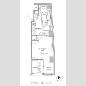 プラウドフラット中落合 間取り