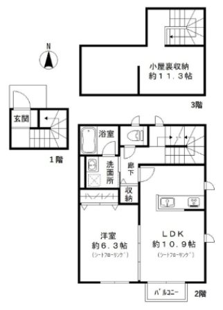 ミント武蔵野 間取り