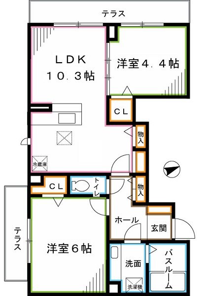 コンソラータ 間取り