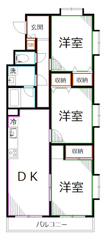 プライムアーバン武蔵小金井 間取り