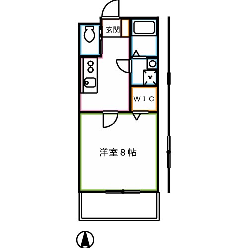 フレッサ三鷹 間取り