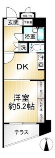 クリオ三鷹壱番館 間取り