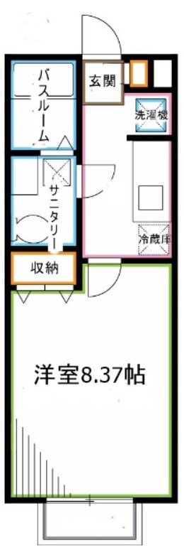 ソレーユ宮前 間取り