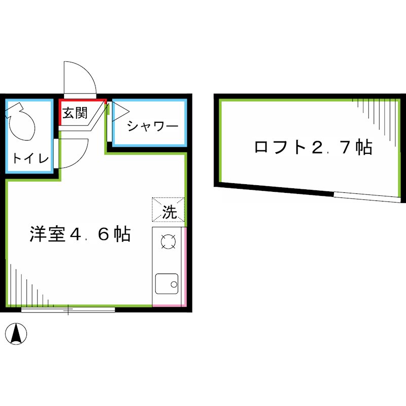 La　Luce高円寺 間取り
