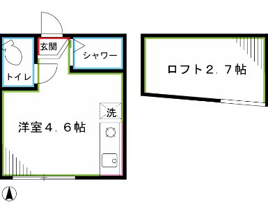 Laluce高円寺 間取り