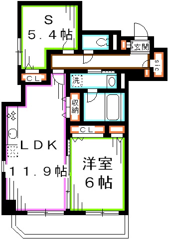 シャルマン三鷹 間取り