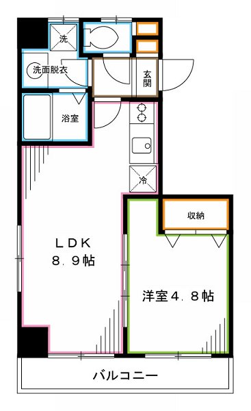 Matsutaka Oxford Court 間取り