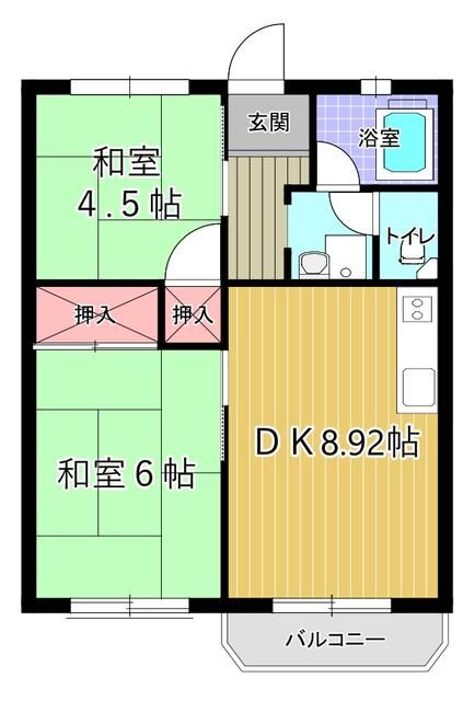 サンライズ武蔵野 間取り