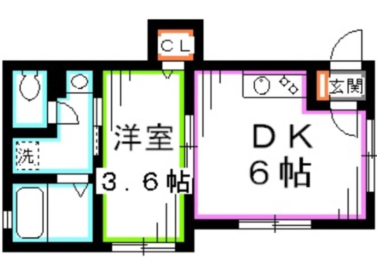 チェコリーヌ 間取り