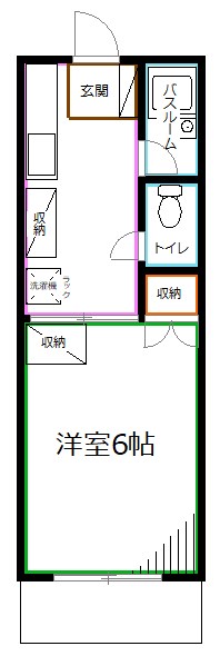 ハイツ太陽 間取り