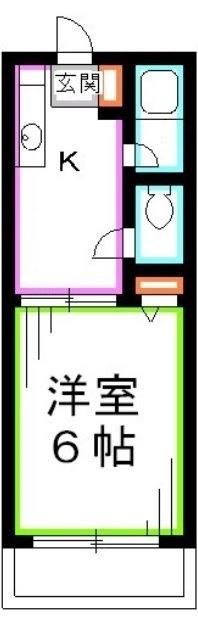 ハイツ太陽 間取り