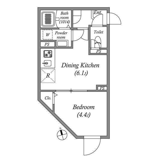 SOLASIA　residence荻窪Ⅱ 間取り図