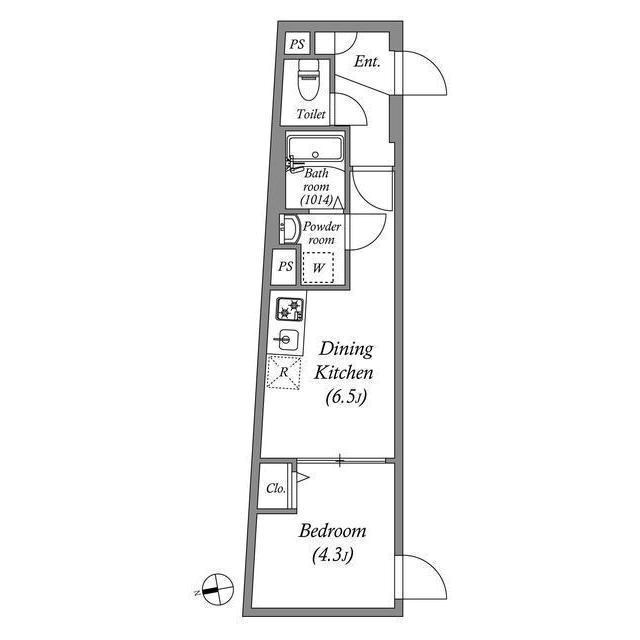 SOLASIA residence荻窪Ⅱ 間取り