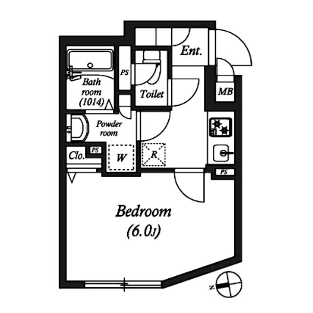 SOLASIA　residence荻窪Ⅱ 間取り