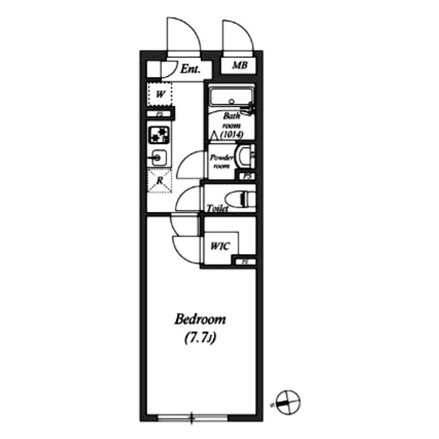 SOLASIA residence荻窪Ⅱ 間取り