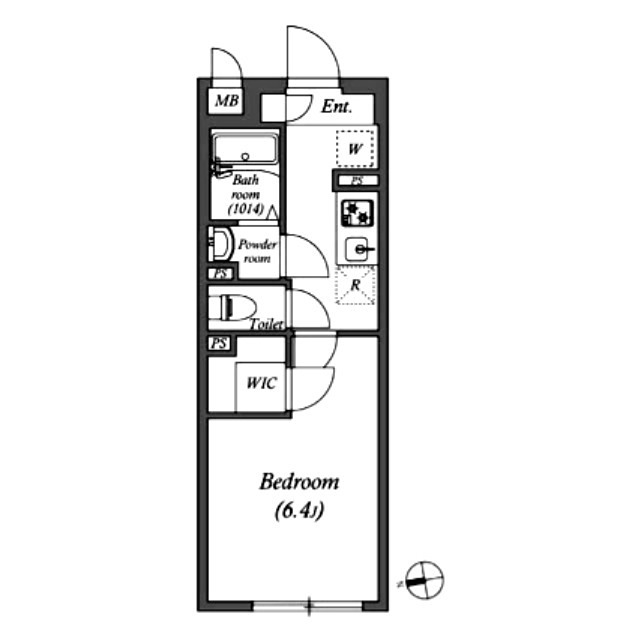 SOLASIA residence荻窪Ⅱ 間取り