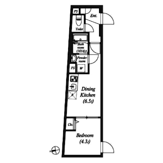 SOLASIA residence荻窪Ⅱ 間取り