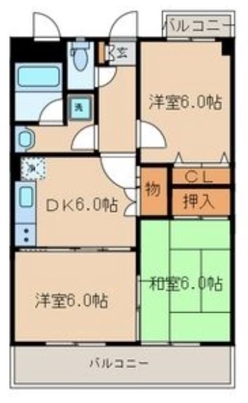 メゾン寿 間取り