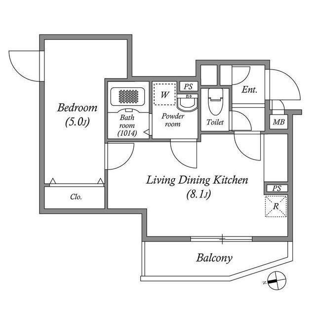 SOLASIA residence荻窪Ⅱ 間取り