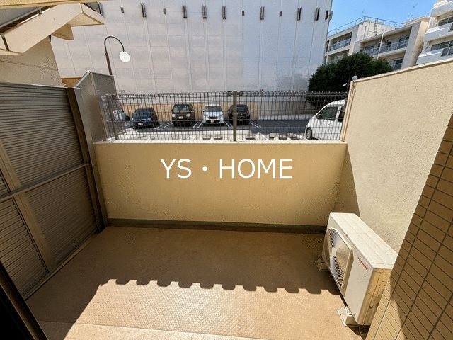 中野坂上パークホームズ ベランダ