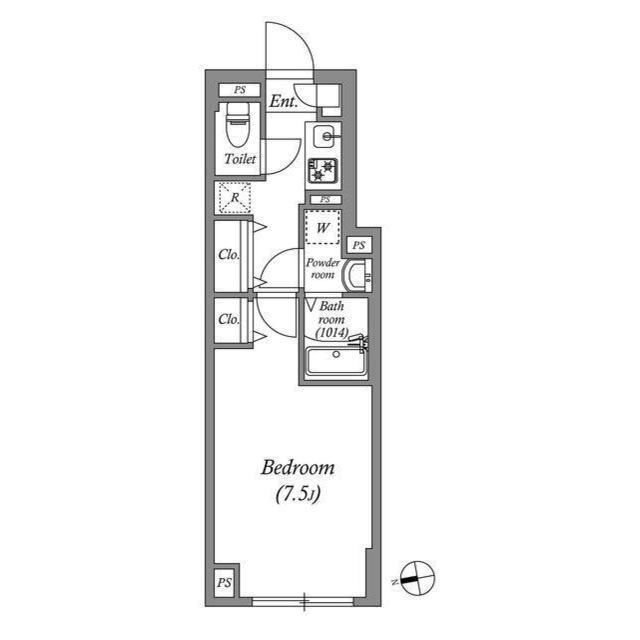 SOLASIA　residence荻窪Ⅱ  間取り