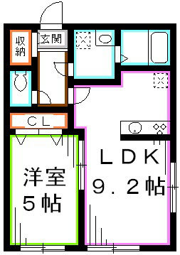 SUNハイツ 間取り