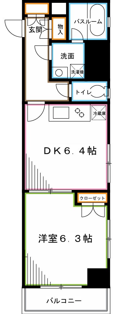 エクセリア荻窪 間取り