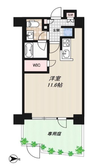 RIDGE新宿西落合 間取り