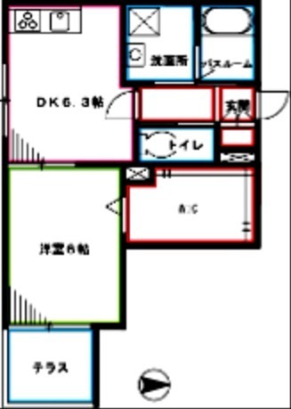 カーサエスぺランサ  間取り