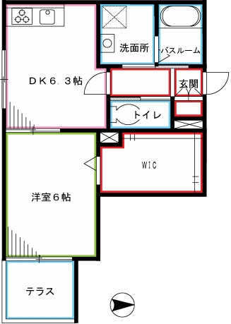 カーサエスぺランサ 間取り