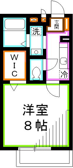 ラシーヌ中原  間取り