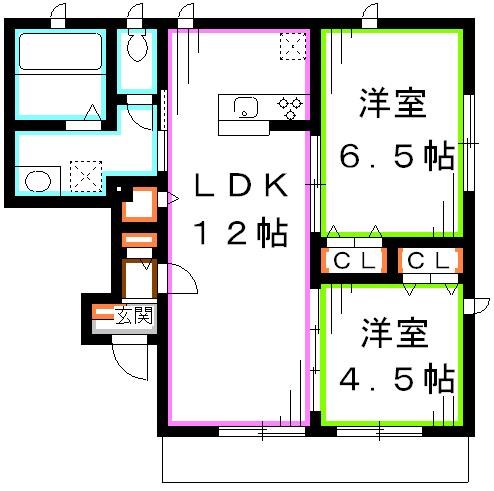 ラ・ポンシュ 間取り