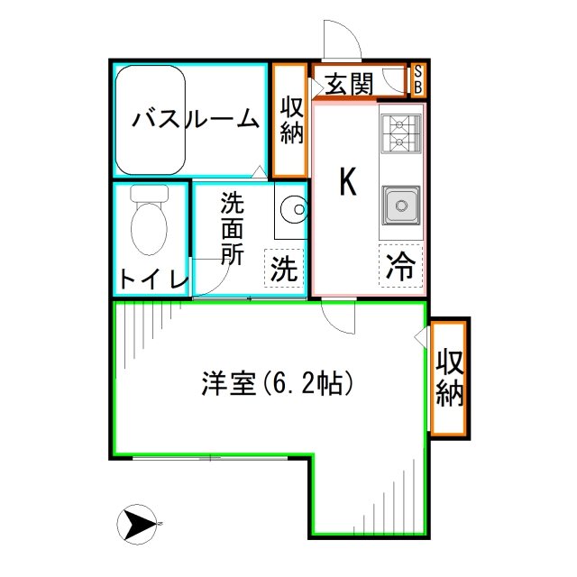 ブランetノアール 間取り