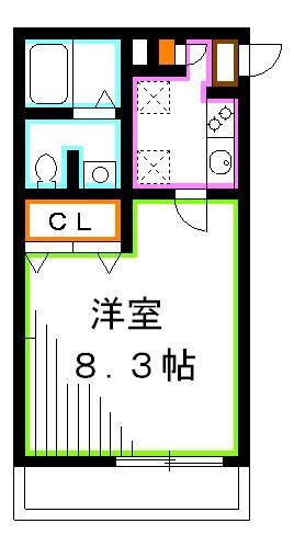 プログレッソ三鷹　　 間取り
