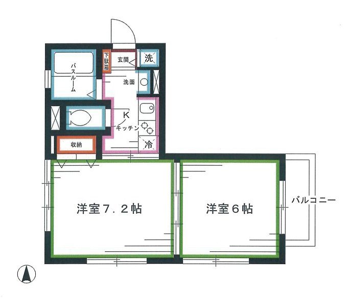 中野千利休  間取り